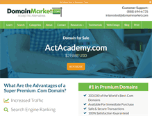 Tablet Screenshot of actacademy.com