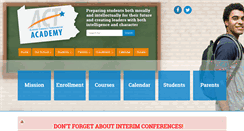 Desktop Screenshot of actacademy.org